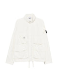 STONE ISLAND Pocket Zip Jacket White