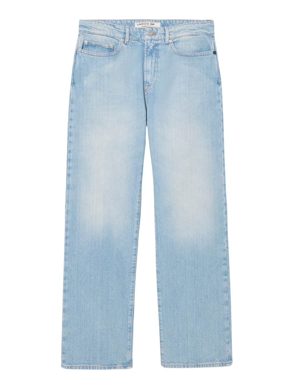 LACOSTE 5 Pocket Straight Cut Jeans Light Blue