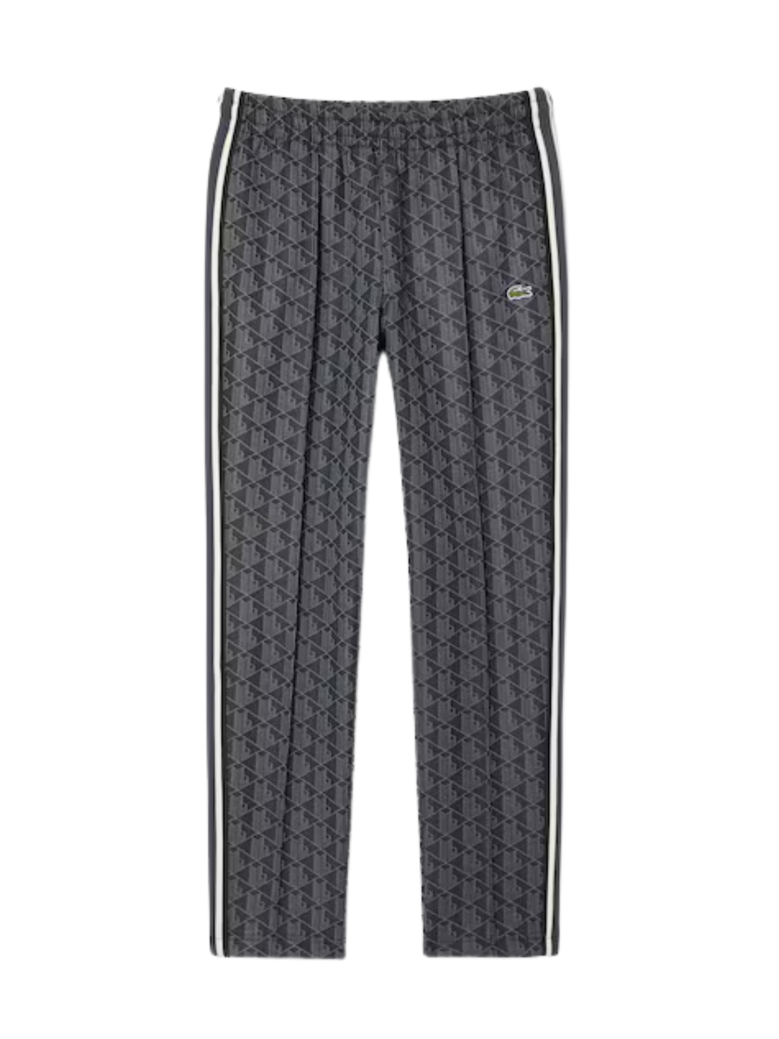 LACOSTE Paris Monogram Sweatpants Black/Grey