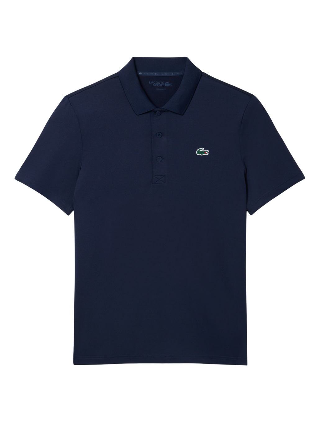 LACOSTE Ultra Dry Stretch Golf Polo Shirt Midnight Blue