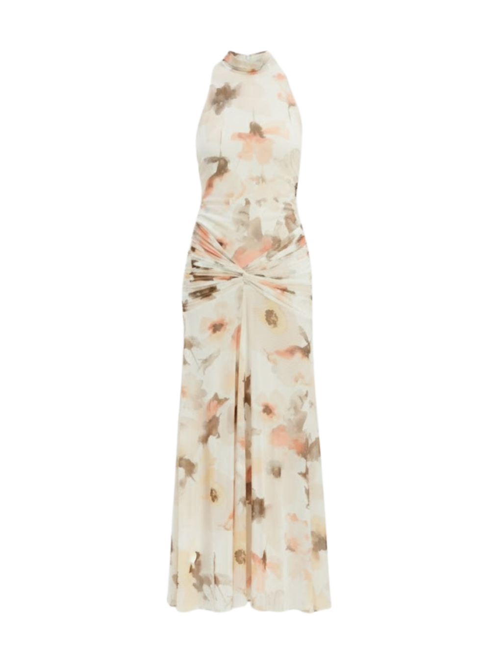 BARDOT WOMEN Leanna Mesh Midi Dress Ivory Floral