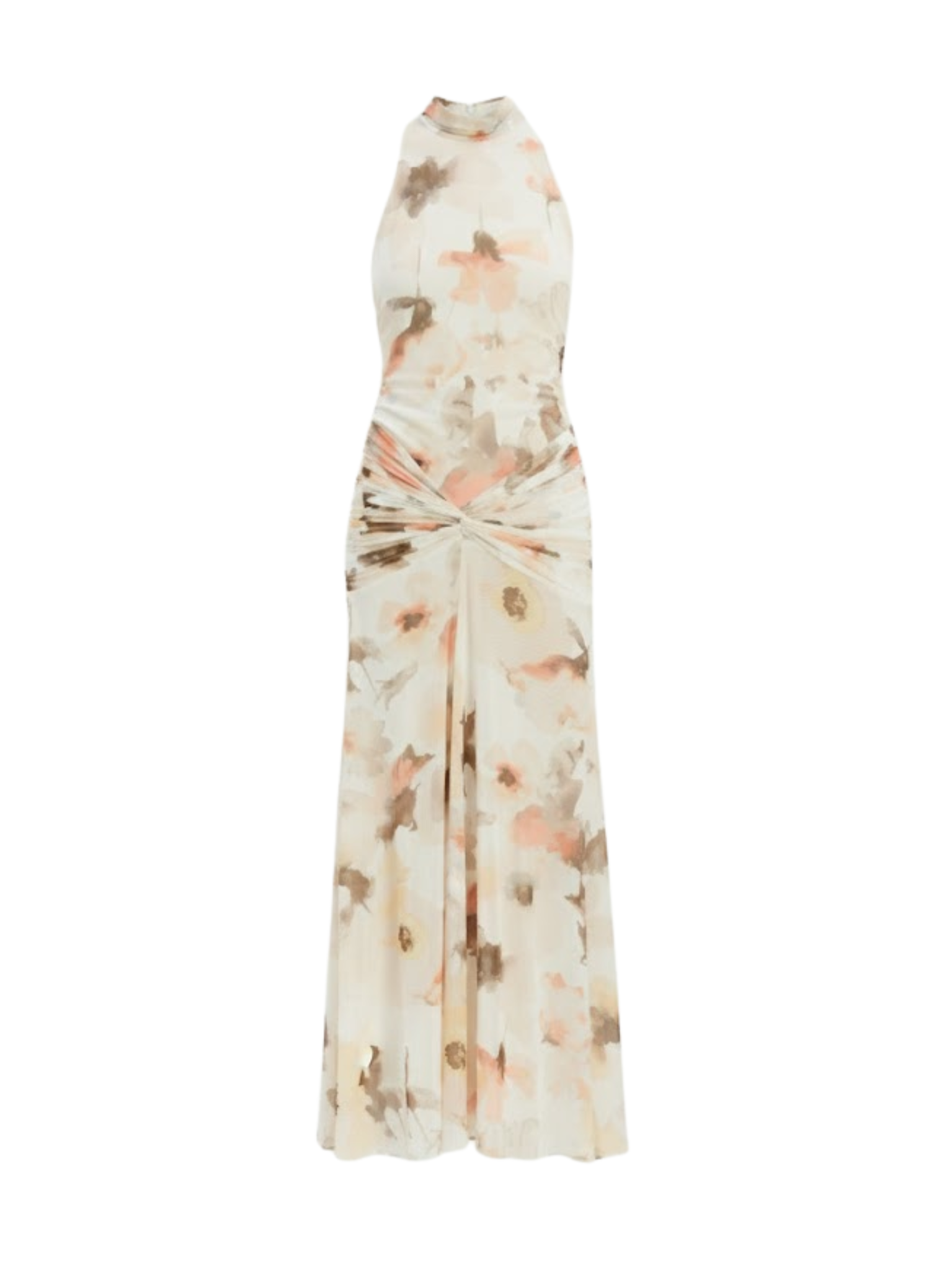 BARDOT WOMEN Leanna Mesh Midi Dress Ivory Floral