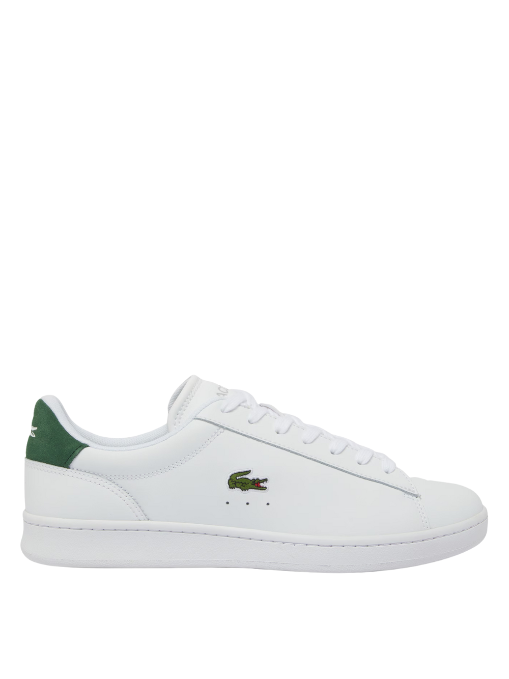 LACOSTE Carnaby Set Leather Sneakers White/Dark Green