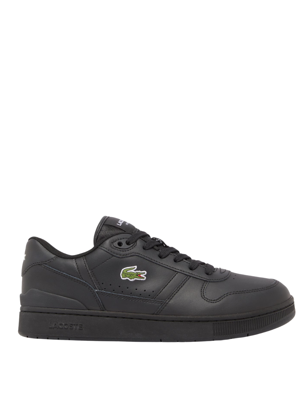 LACOSTE T-Clip Set Leather Sneakers Black