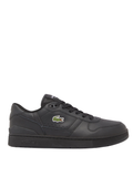 LACOSTE T-Clip Set Leather Sneakers Black