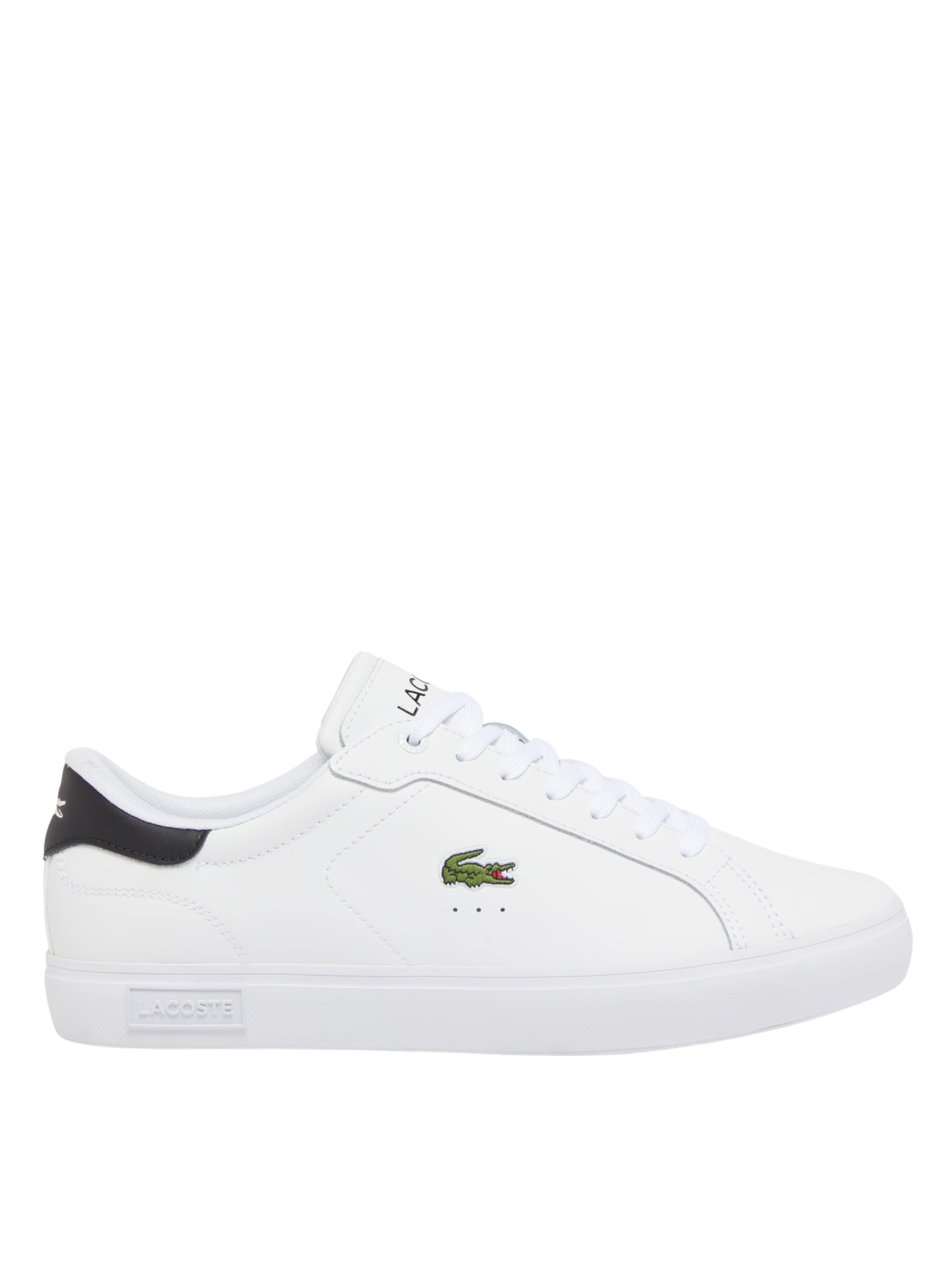LACOSTE Powercourt Leather Sneakers White/Black