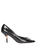 JACQUEMUS WOMEN Les Escarpins Tourni Leather Pumps Black