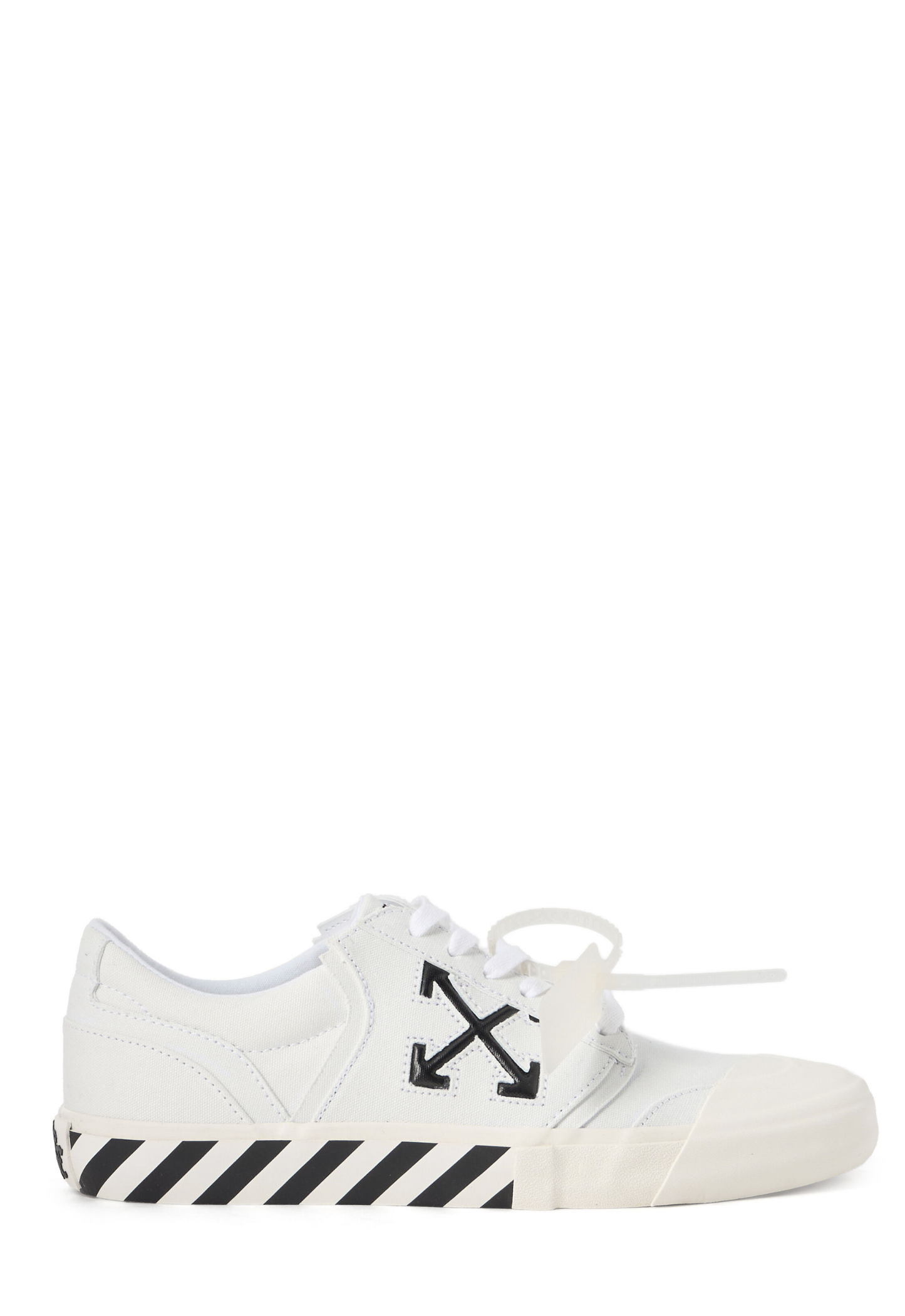 OFF WHITE MENS Vulcanized Undercut Sneakers White/Black
