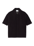 LACOSTE Lacy Knit Crocodile Shirt Brown