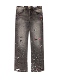 GALLERY DEPT. Zip Denim Jeans Black/Paint