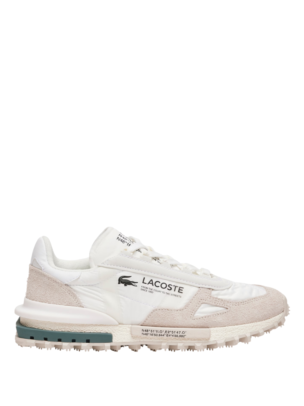 LACOSTE Elite Active Sneakers White/Dark Green