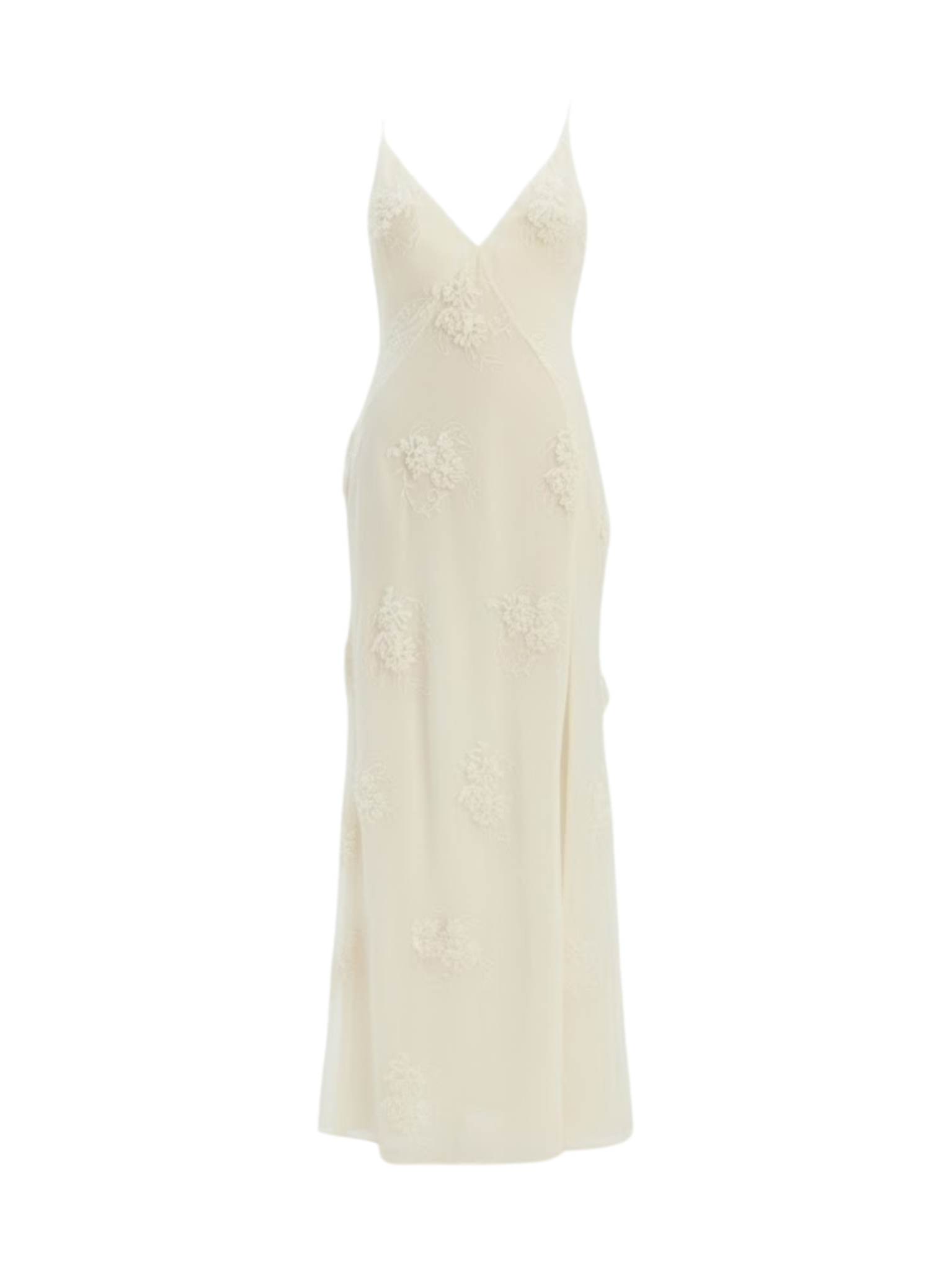 BARDOT WOMEN Romaya V Neck Maxi Dress Ivory