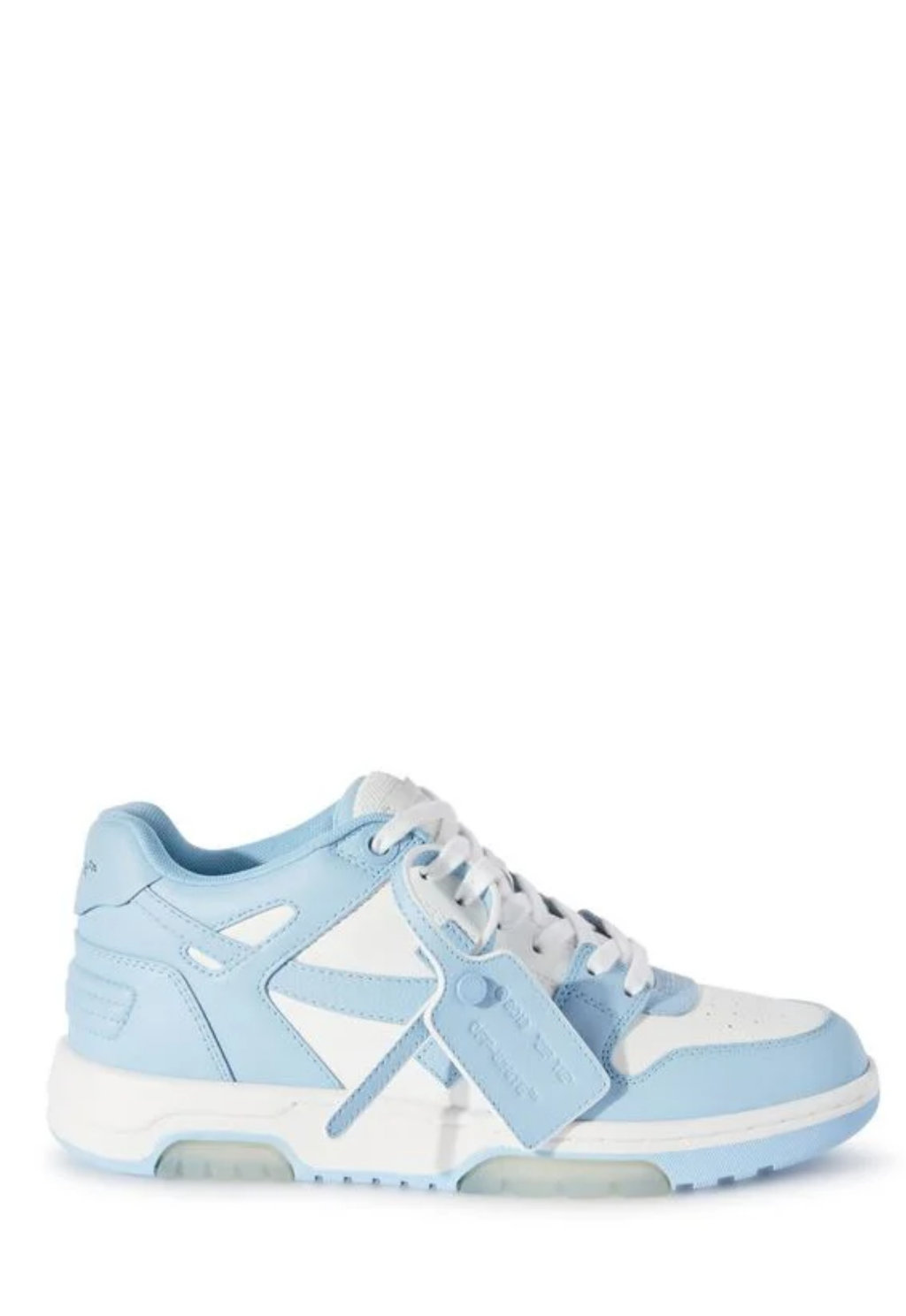 OFF WHITE WOMENS Out Of Office Sneakers White/Light Blue
