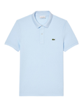 LACOSTE Slim Fit L.12.12 Piqué Polo Shirt Light Blue