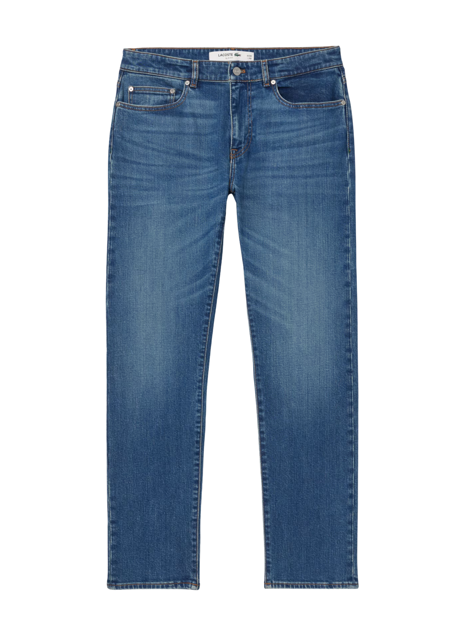 LACOSTE 5 Pocket Slim Fit Indigo Jeans Blue