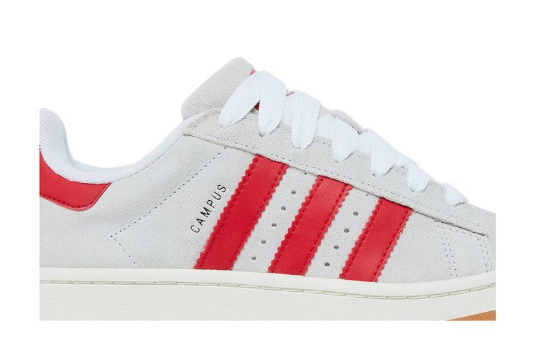 adidas Campus 00s Crystal White Better Scarlet (Women's)