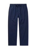 AMÉLIE CHARME Linen Trousers Navy