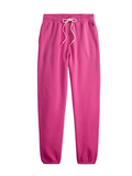RALPH LAUREN WOMEN Fleece Drawstring Tracksuit Bottoms Accent Pink