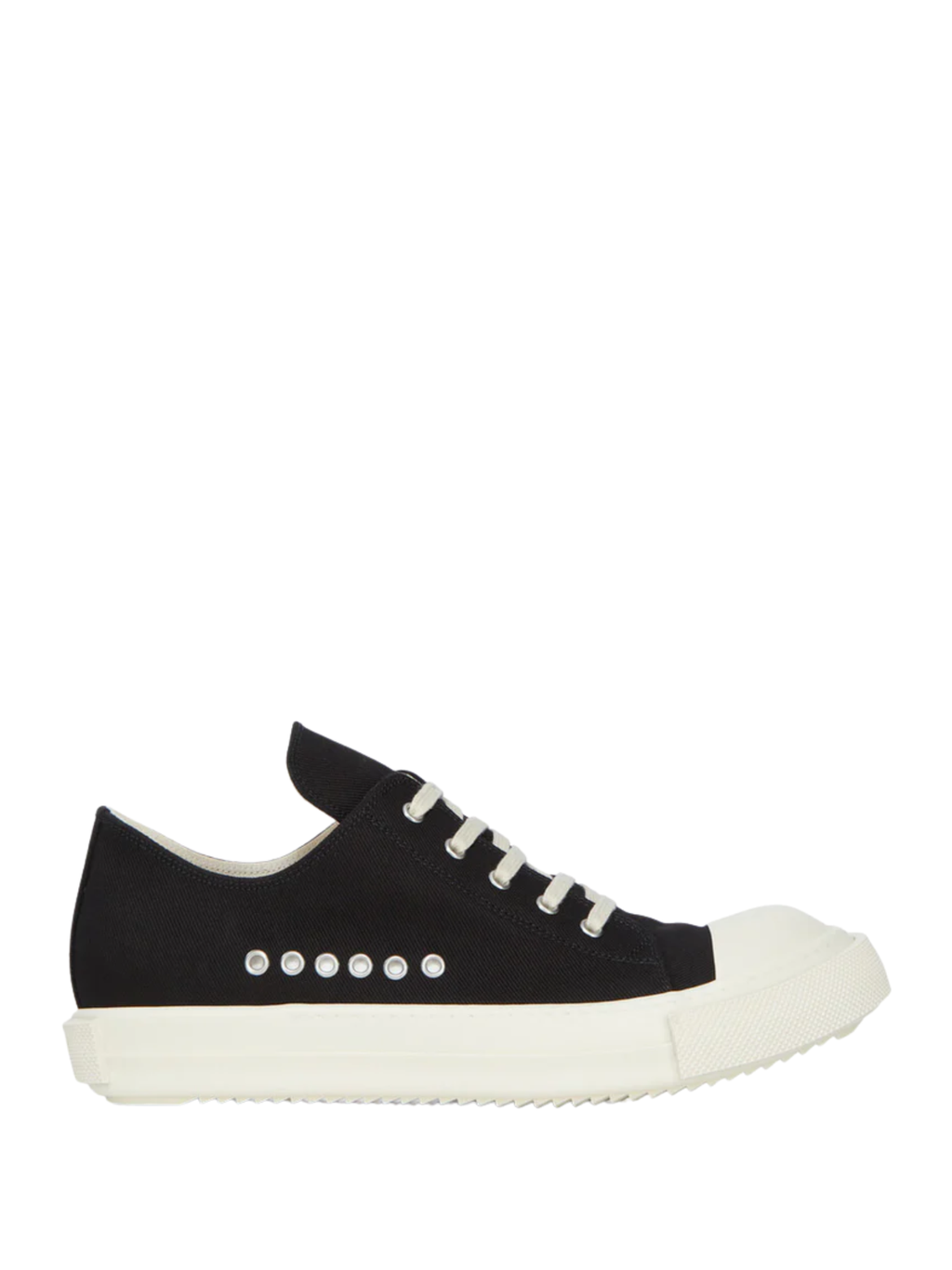 RICK OWENS DRKSHDW Extreme Low Sneakers Black/Milk