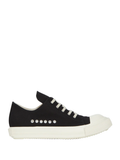 RICK OWENS DRKSHDW Extreme Low Sneakers Black/Milk