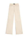 7 FOR ALL MANKIND WOMEN Lotta High Waist Wide Leg Jeans Beige