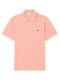 LACOSTE Classic Fit L.12.12 LIGHT Polo Shirt Coral Pink