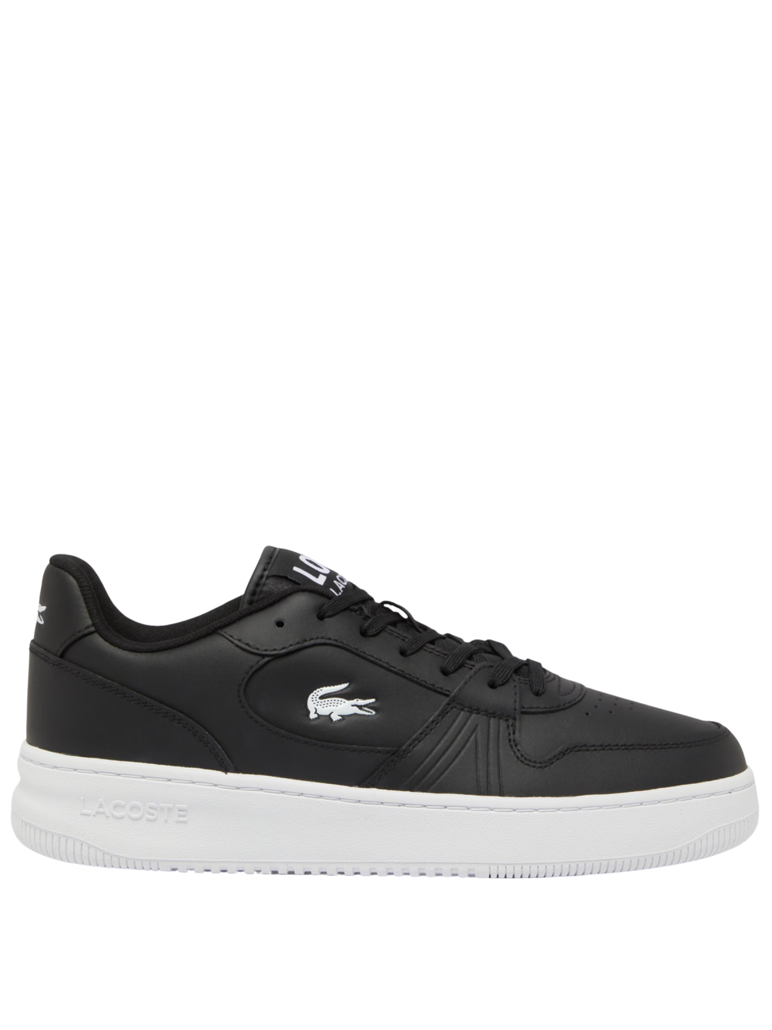 LACOSTE L001 Set Leather Sneakers Black/White