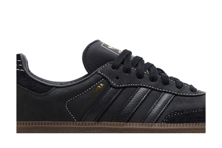 adidas Samba OG Core Black Crystal Sand (Women's)
