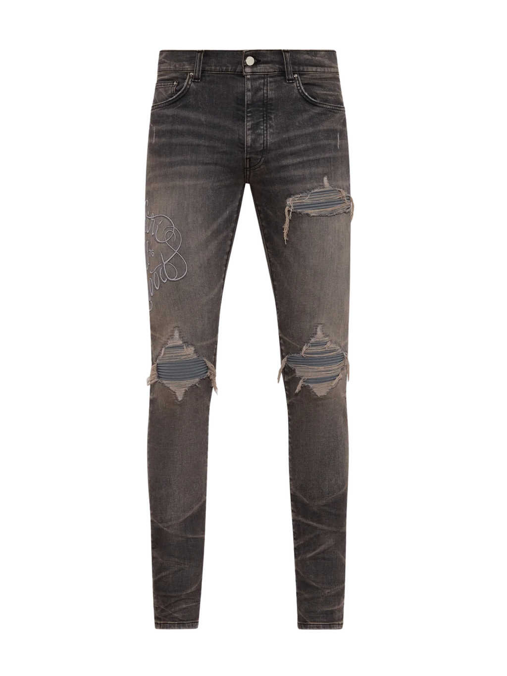 AMIRI Hollywood MX1 Jeans Steel Grey