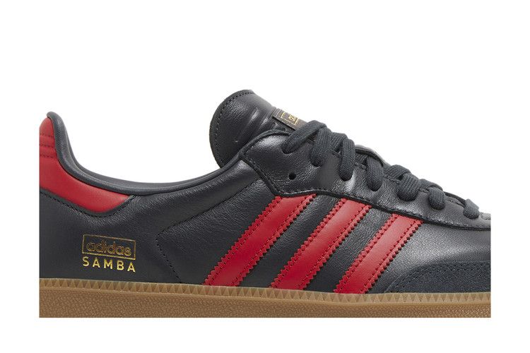 adidas Samba OG Carbon Better Scarlet