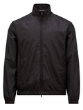 MONCLER Vanoise Monogram Jacquard Windbreaker Black