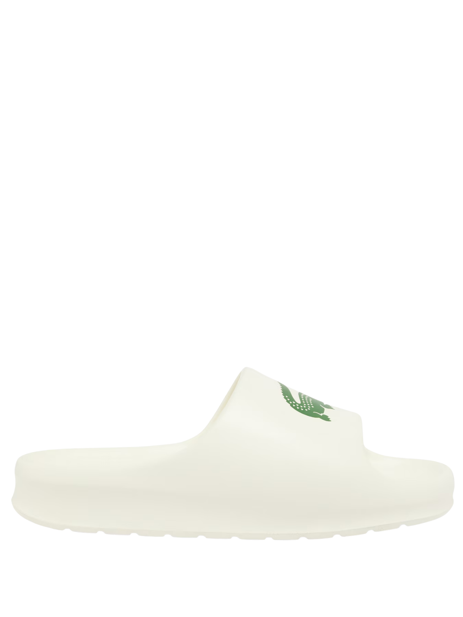 LACOSTE Serve Slide 2.0 Off White/Dark Green