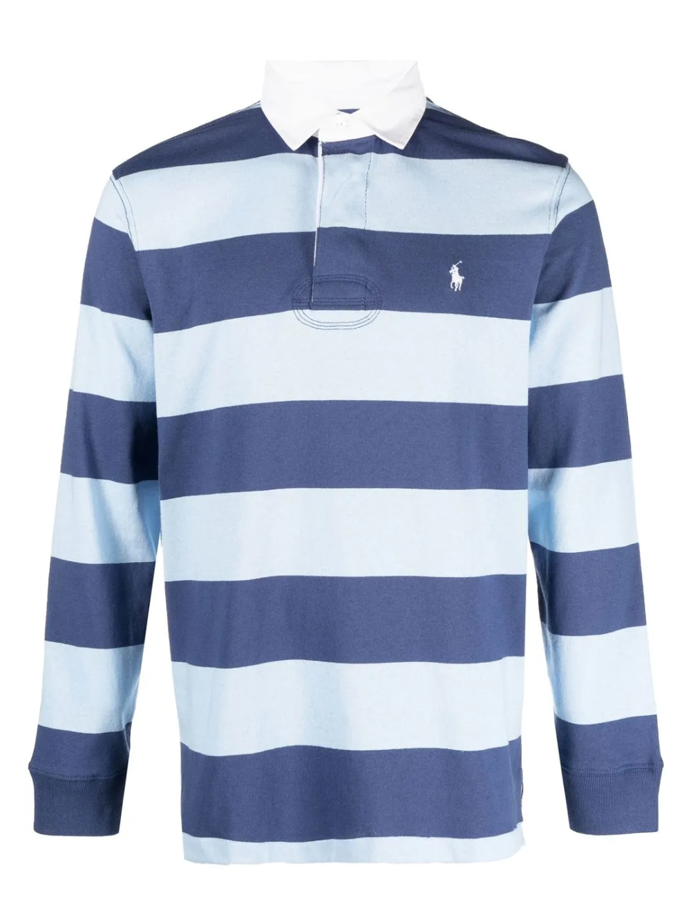 RALPH LAUREN The Iconic Rugby Shirt Light Navy/Office Blue