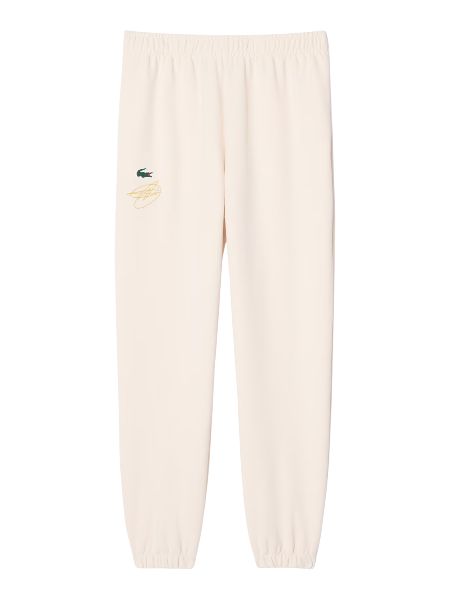 LACOSTE x Novak Djokovic Sweatpants Ecru White