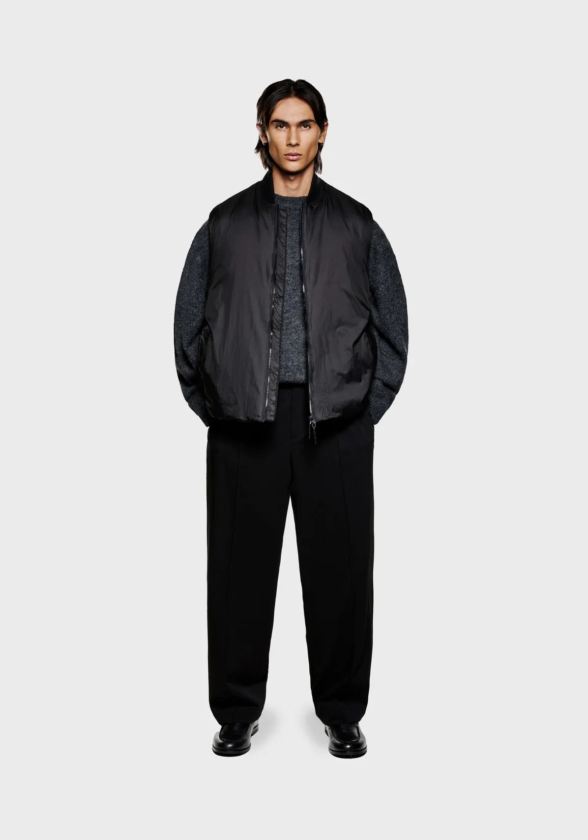 MKI MIYUKI ZOKU Insulated Loft Vest Black