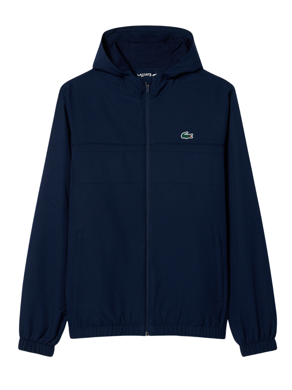 LACOSTE Water-Repellent Sport Track Jacket Navy