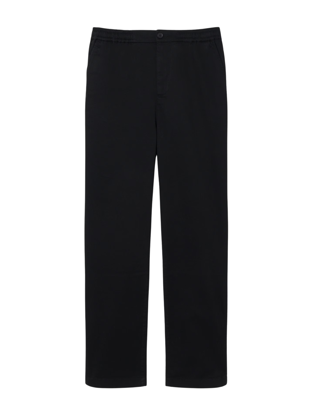 LACOSTE Regular Fit Cotton Twill Chino Pants Black