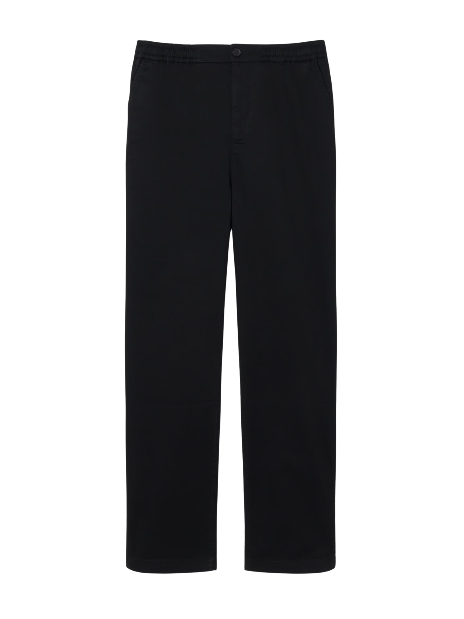 LACOSTE Regular Fit Cotton Twill Chino Pants Black