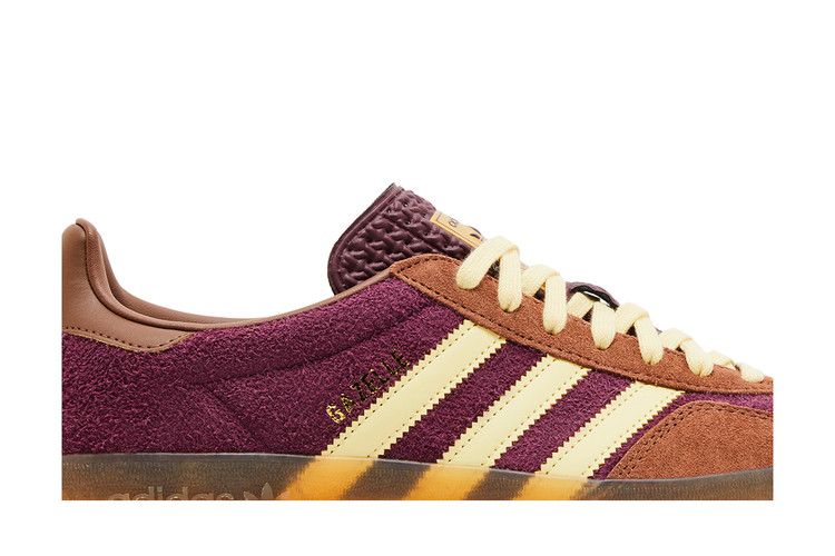 adidas Gazelle Indoor Maroon Almost Yellow