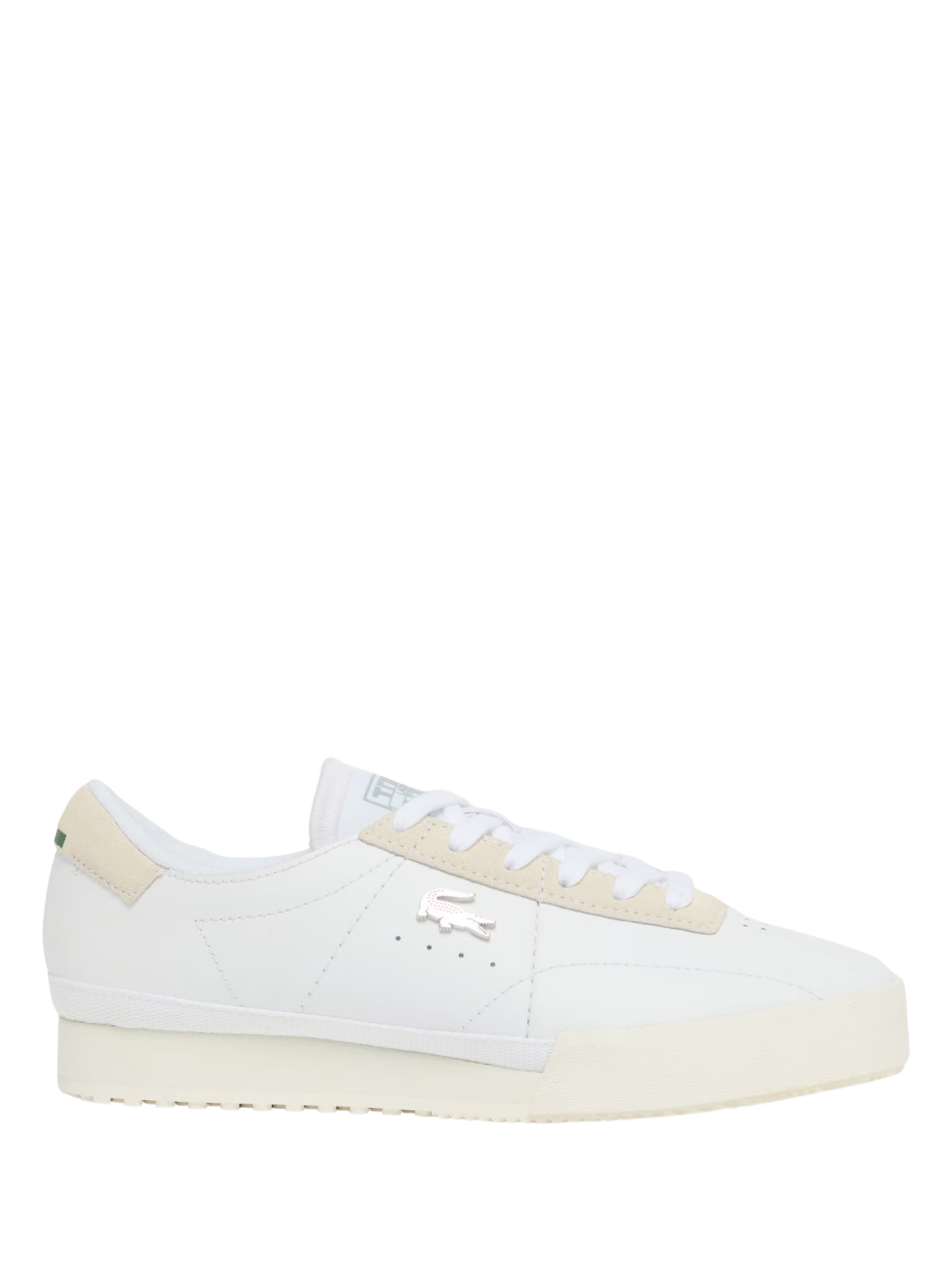LACOSTE WOMEN Aura Leather Sneakers White/Off-White