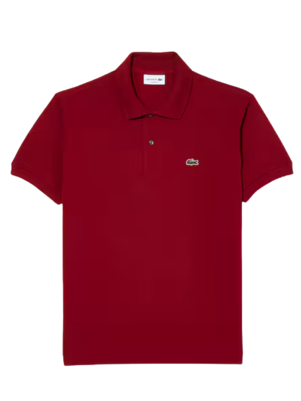 LACOSTE Classic Fit L.12.12 Original Polo Shirt Dark Red
