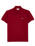 LACOSTE Classic Fit L.12.12 Original Polo Shirt Dark Red