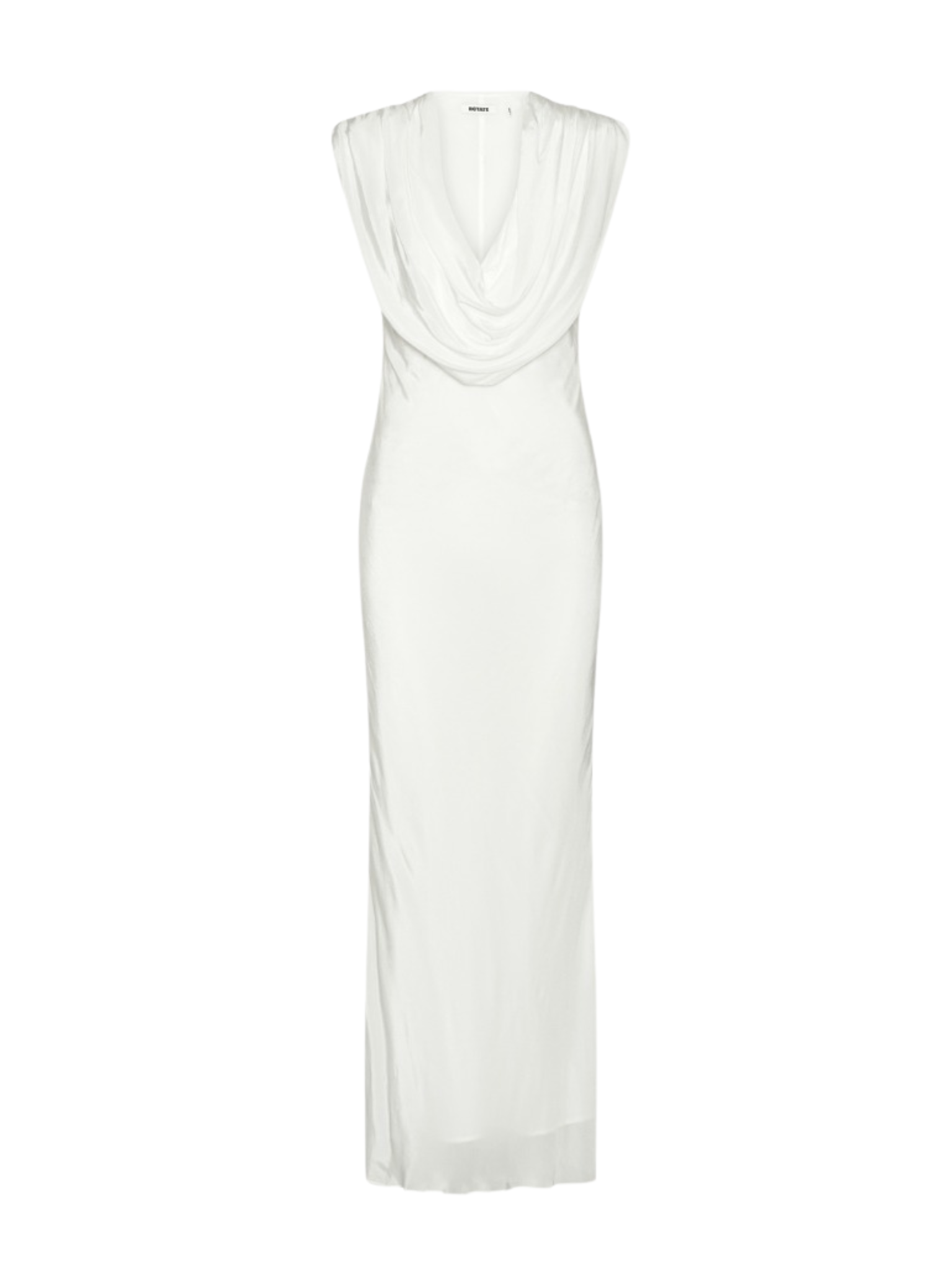 ROTATE BIRGER CHRISTENSEN WOMEN Maxi Waterfall Dress White