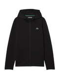 LACOSTE Sport Stretch Zipped Hoodie Black