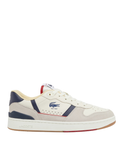 LACOSTE T-Clip Set Leather Sneakers Beige/Gum
