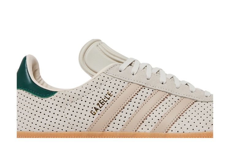 adidas Gazelle Aluminium Wonder Beige Collegiate Green