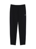 LACOSTE Water-Repellent Sport Sweatpants Black