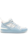MONCLER WOMEN Pivot Mid High-Top Sneakers Sky Blue