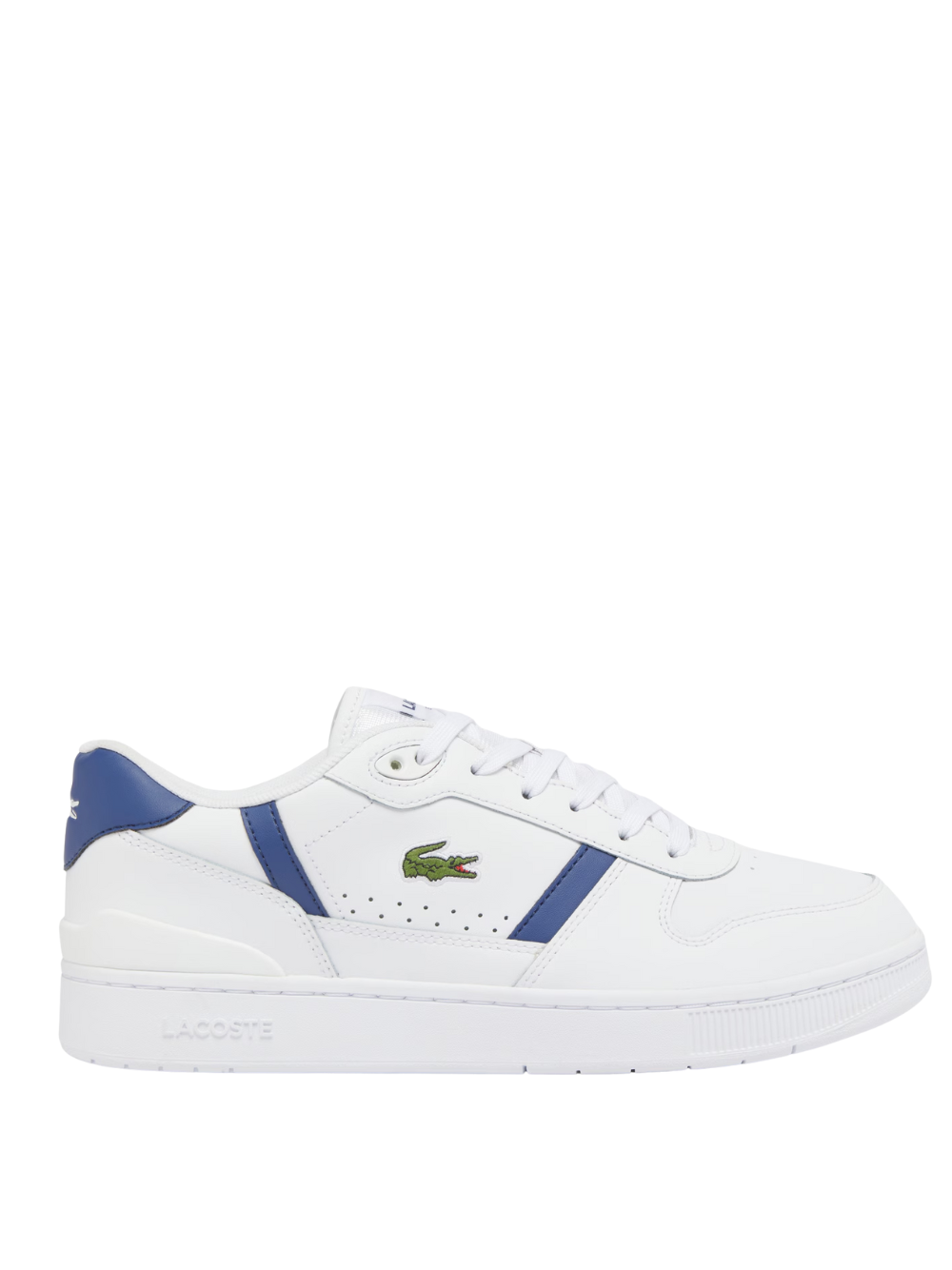 LACOSTE T-Clip Set Leather Sneakers White/Navy