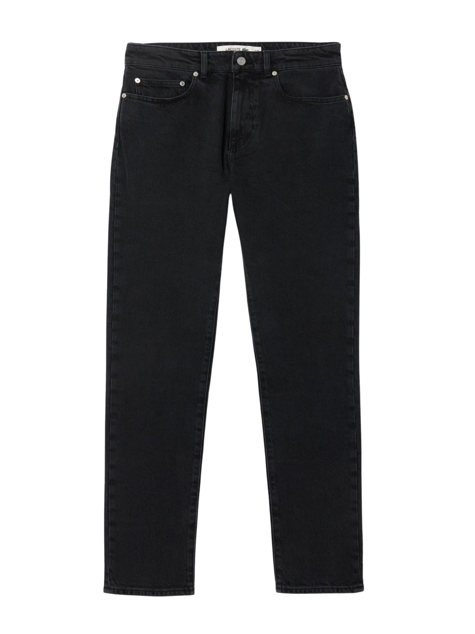 LACOSTE 5 Pocket Slim Fit Indigo Jeans Black
